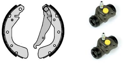 Remschoen set Brembo H 59 036