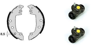 Remschoen set Brembo H 61 033