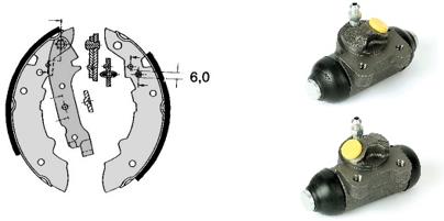 Remschoen set Brembo H 68 012