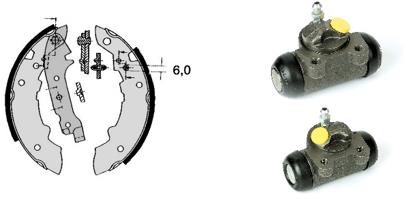 Remschoen set Brembo H 68 013