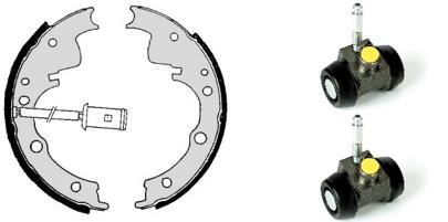 Remschoen set Brembo H A6 005