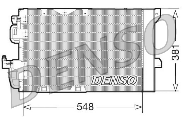 Airco condensor Denso DCN20005