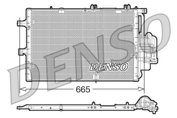 Airco condensor Denso DCN20017