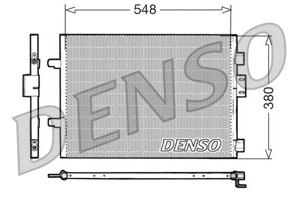 Airco condensor Denso DCN23007