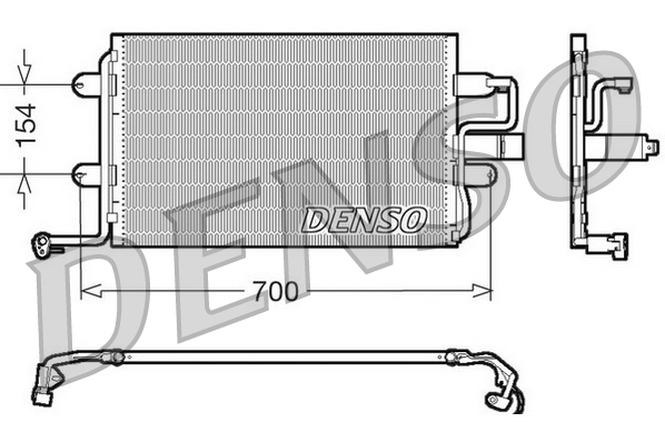 Airco condensor Denso DCN32017