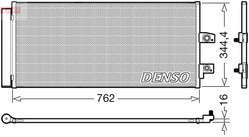 Airco condensor Denso DCN33016