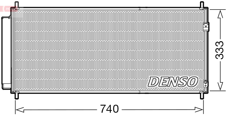 Airco condensor Denso DCN40030