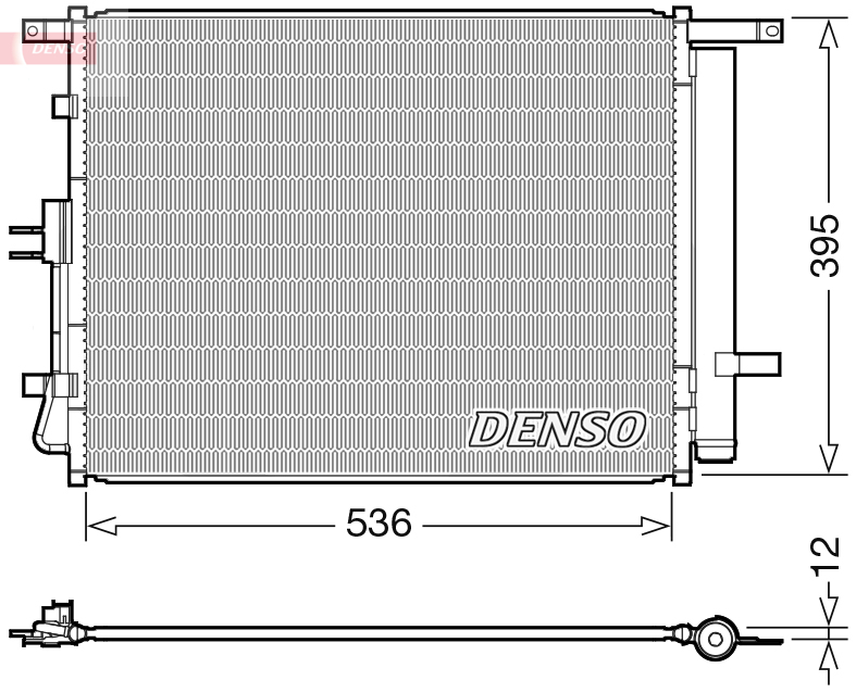 Airco condensor Denso DCN43002