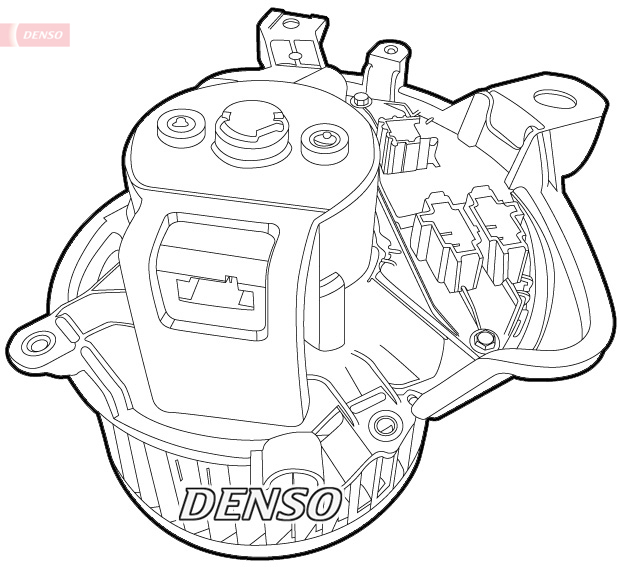 Kachelventilator Denso DEA01011