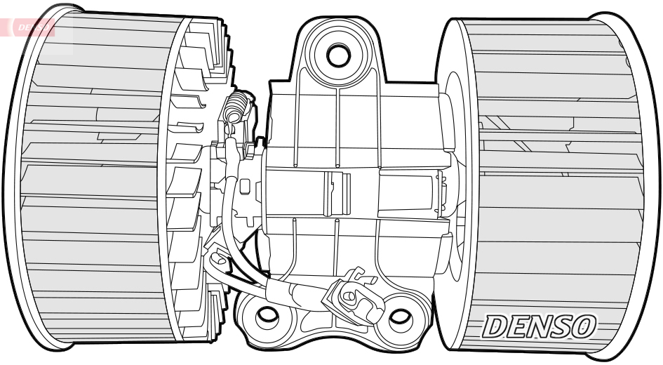 Denso Kachelventilator DEA05004