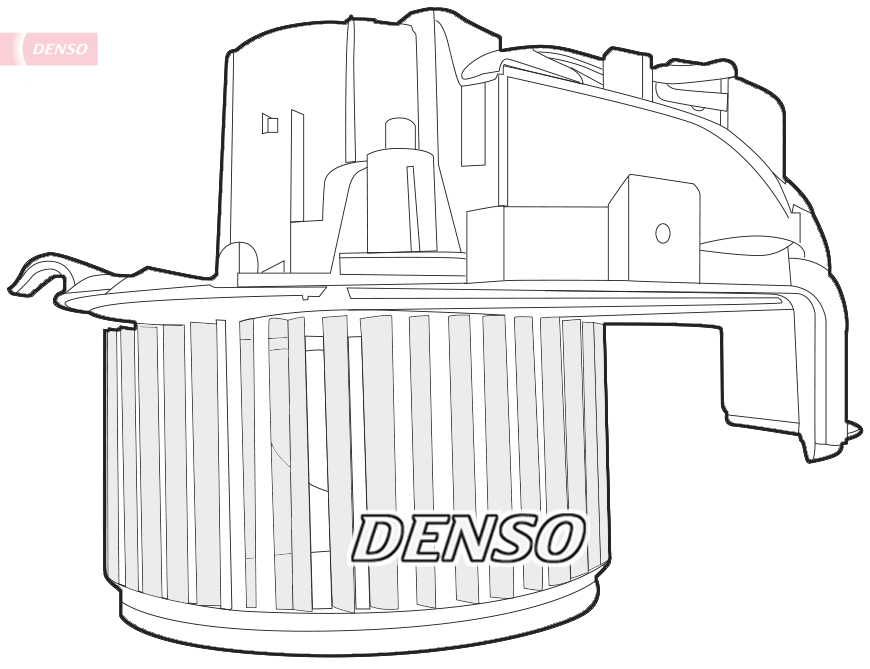 Kachelventilator Denso DEA07002