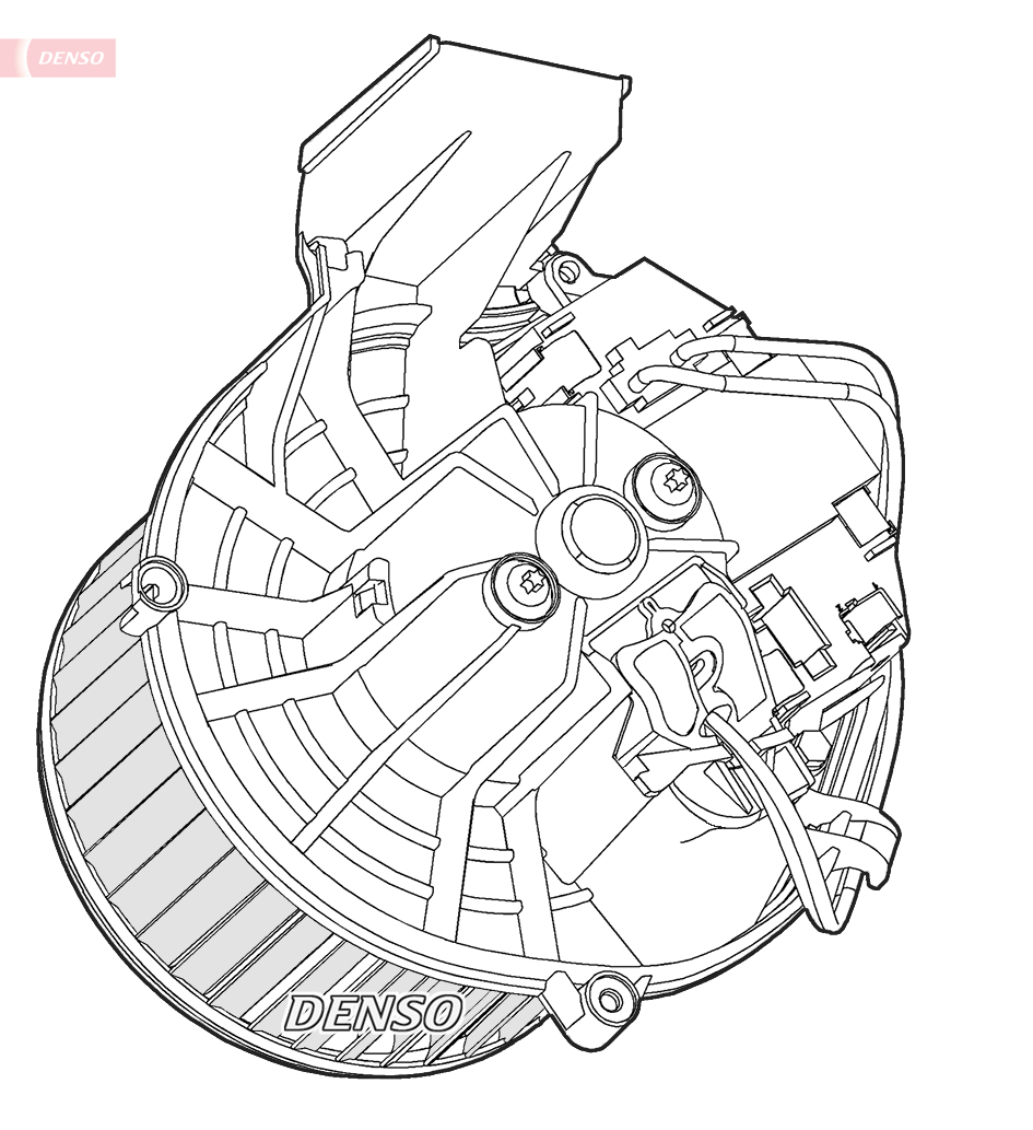 Kachelventilator Denso DEA07003