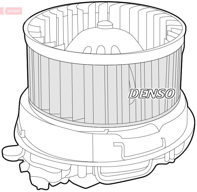 Kachelventilator Denso DEA07007