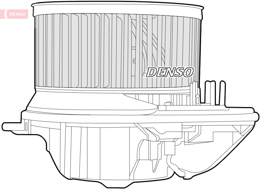 Kachelventilator Denso DEA07009