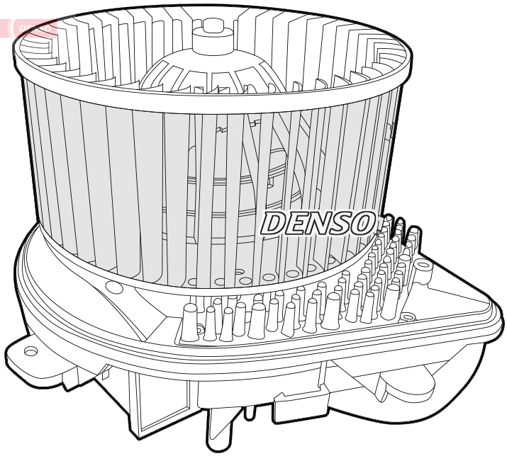 Kachelventilator Denso DEA07014