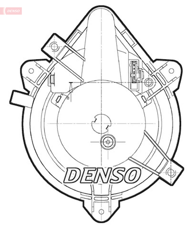 Denso Kachelventilator DEA09044