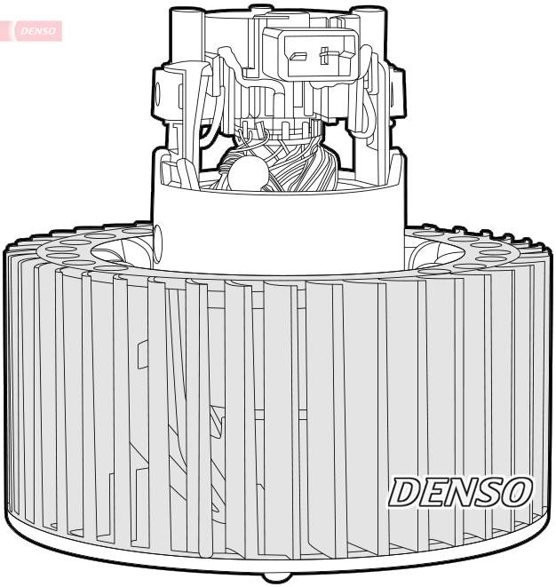 Kachelventilator Denso DEA09049