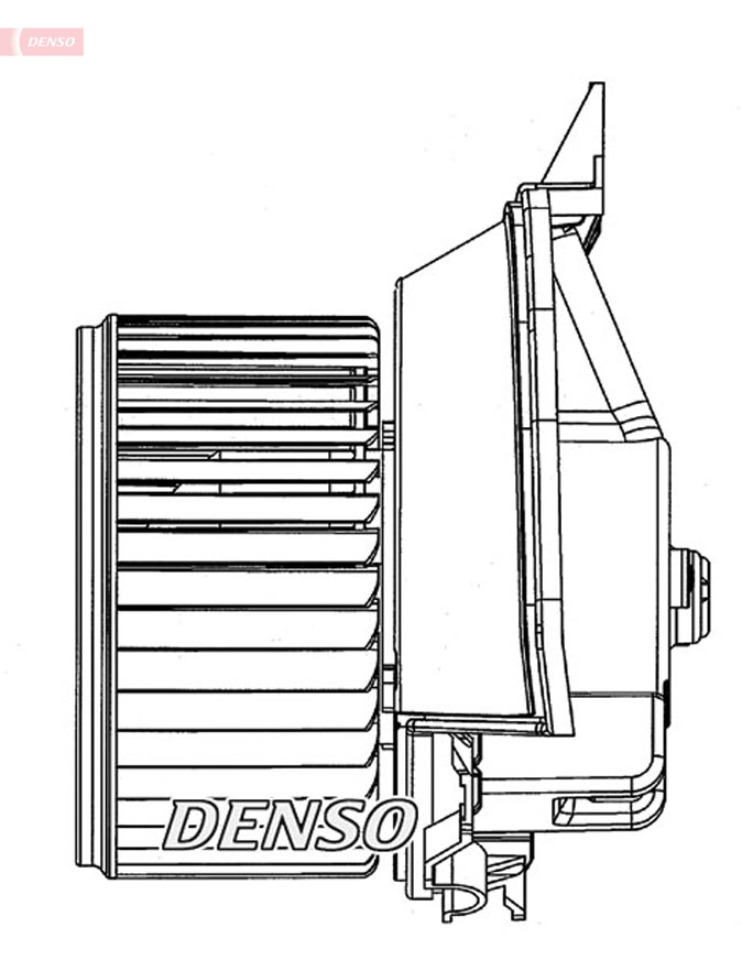 Kachelventilator Denso DEA09203