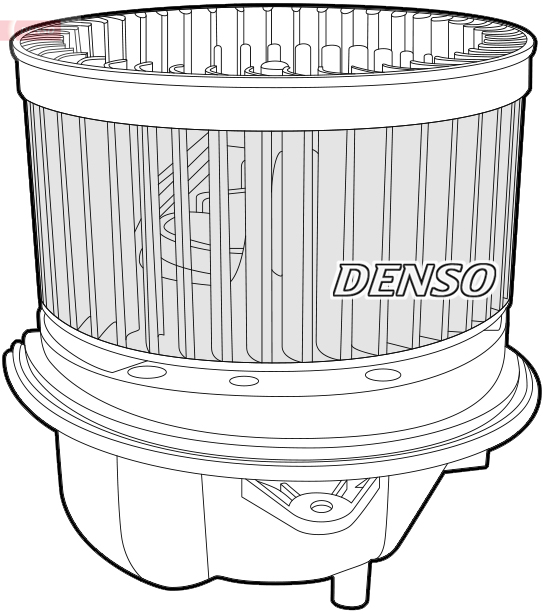 Denso Kachelventilator DEA10051
