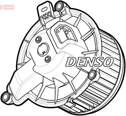 Kachelventilator Denso DEA12007