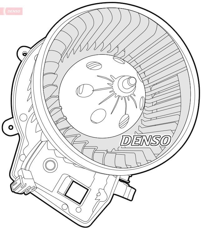 Kachelventilator Denso DEA17001