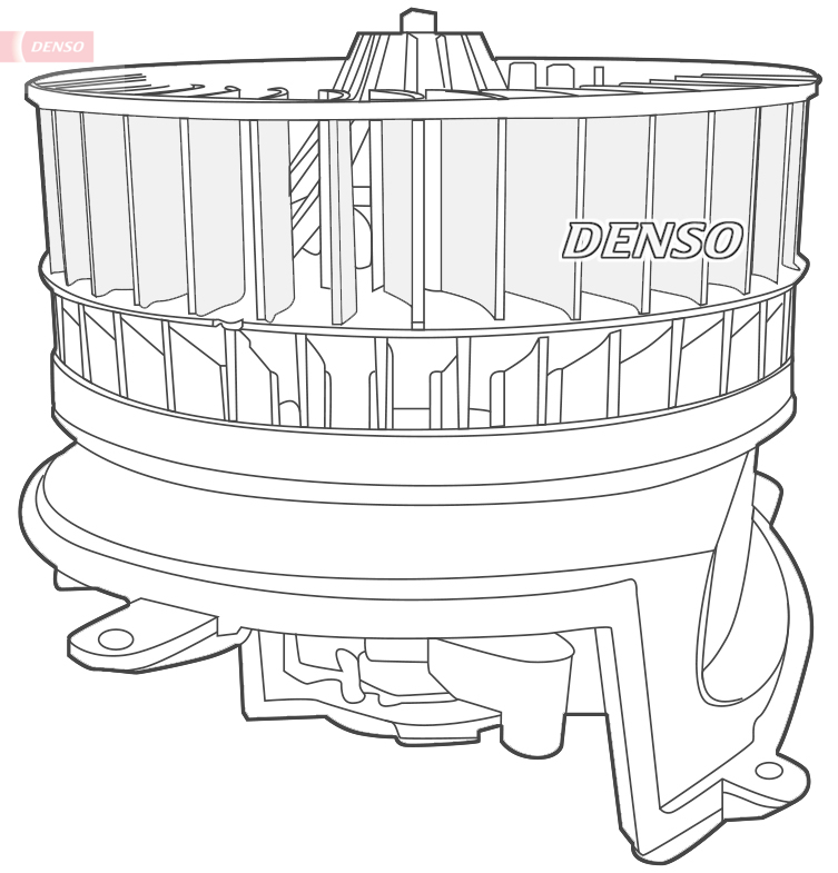 Kachelventilator Denso DEA17006