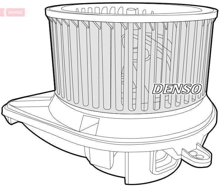 Denso Kachelventilator DEA17011