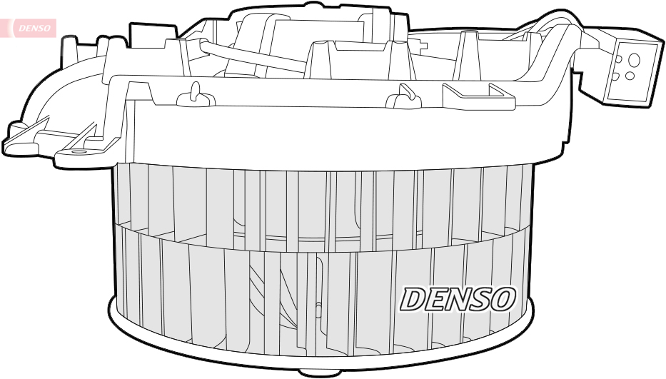 Denso Kachelventilator DEA17013