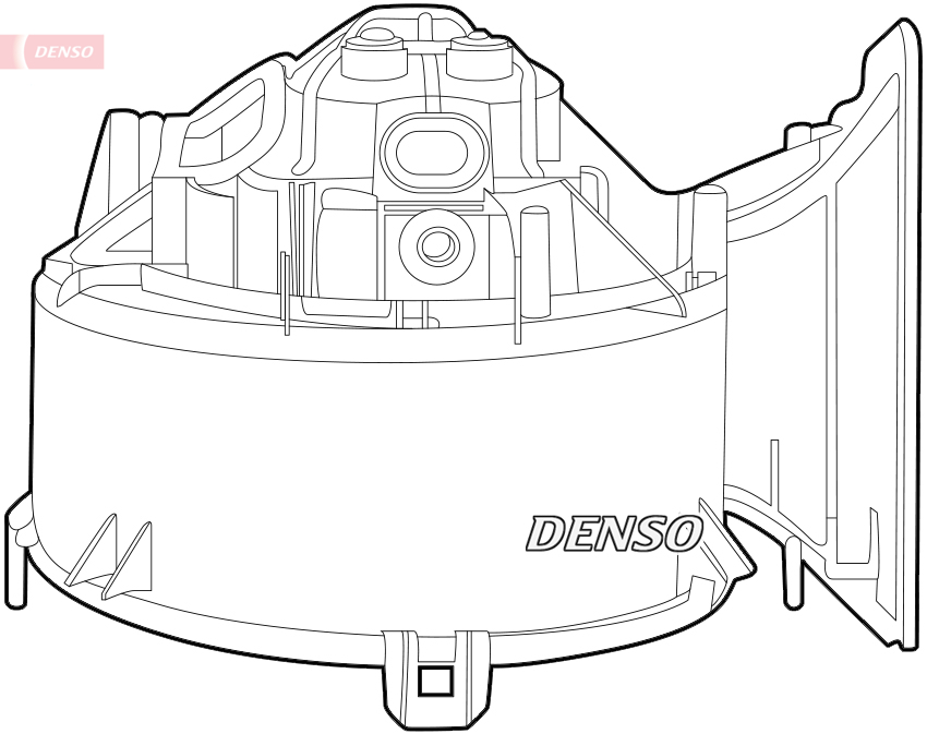 Kachelventilator Denso DEA20005