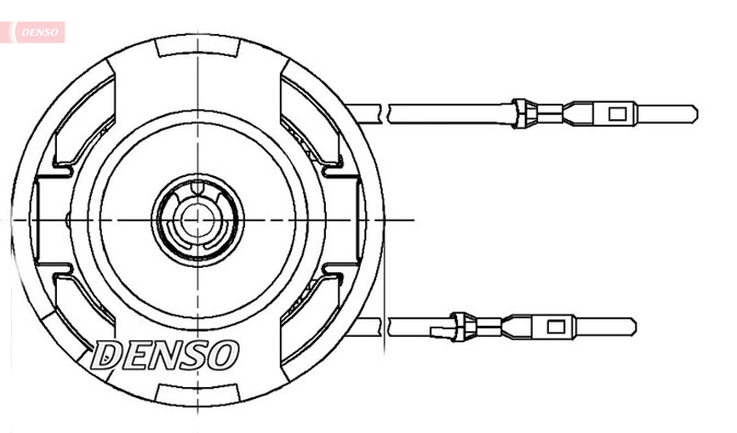 Kachelventilator Denso DEA21002