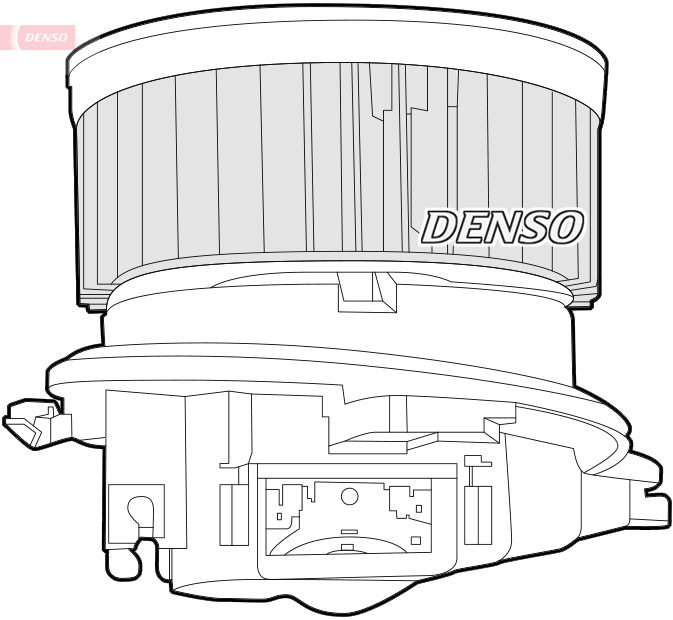 Kachelventilator Denso DEA21007