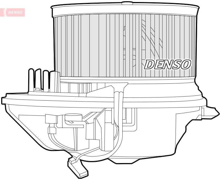 Kachelventilator Denso DEA21008