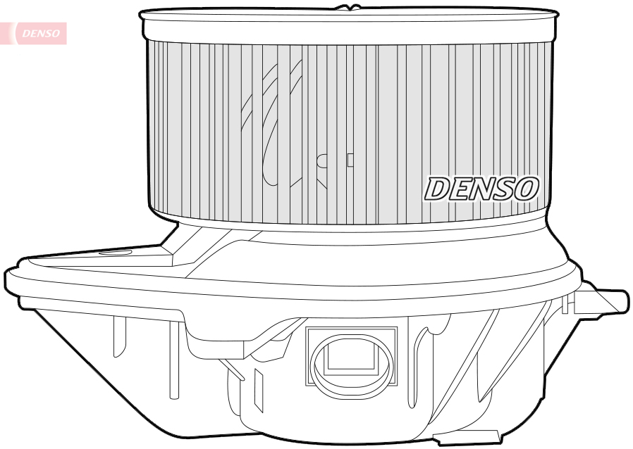 Kachelventilator Denso DEA21009