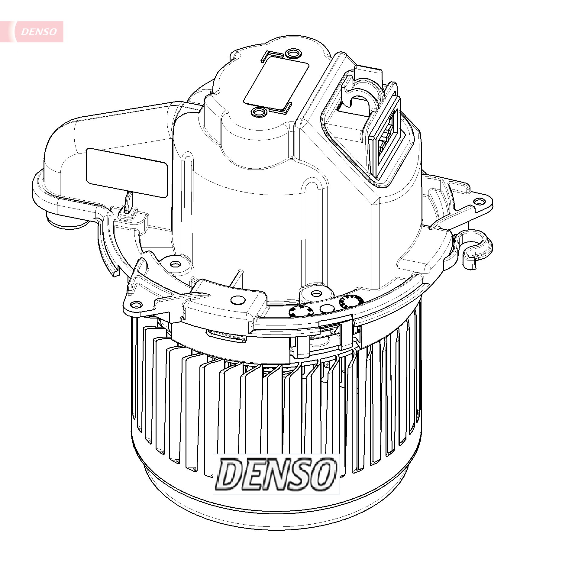 Kachelventilator Denso DEA23023