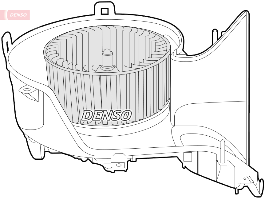 Denso Kachelventilator DEA25001