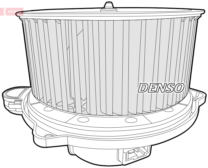 Kachelventilator Denso DEA43005