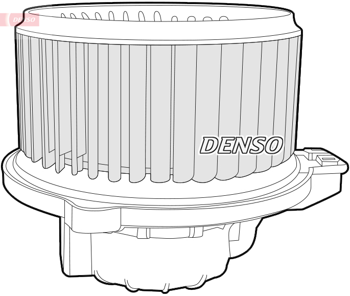 Denso Kachelventilator DEA43009