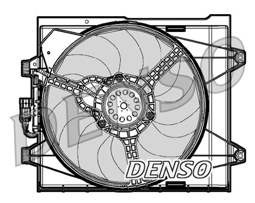 Ventilatorwiel-motorkoeling Denso DER09046