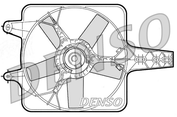 Ventilatorwiel-motorkoeling Denso DER09072