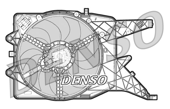 Ventilatorwiel-motorkoeling Denso DER20011