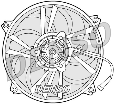 Ventilatorwiel-motorkoeling Denso DER21014