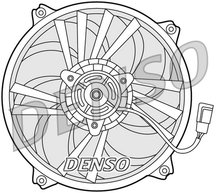 Ventilatorwiel-motorkoeling Denso DER21015