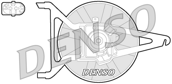 Ventilatorwiel-motorkoeling Denso DER21020