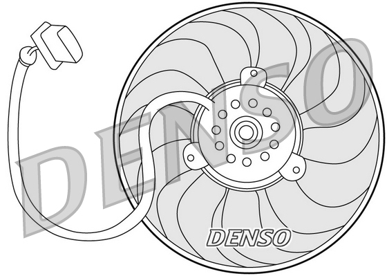 Ventilatorwiel-motorkoeling Denso DER32004