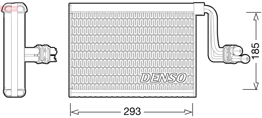 Airco verdamper Denso DEV05002