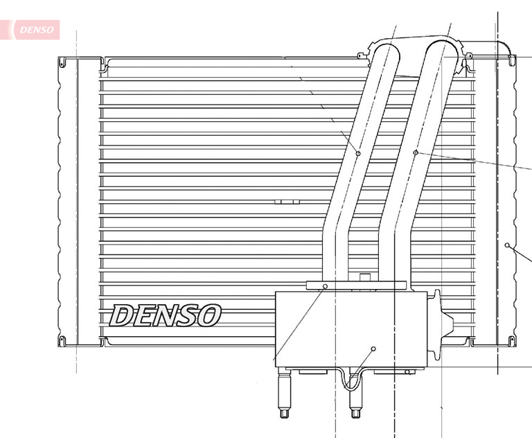 Airco verdamper Denso DEV07005