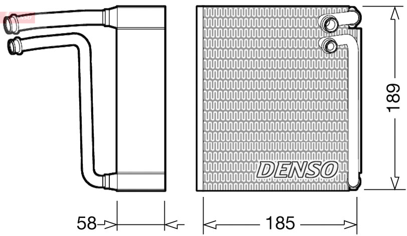 Airco verdamper Denso DEV09025