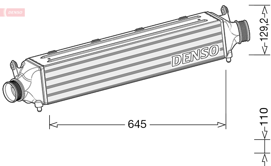 Interkoeler Denso DIT02037