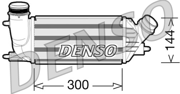 Interkoeler Denso DIT07001