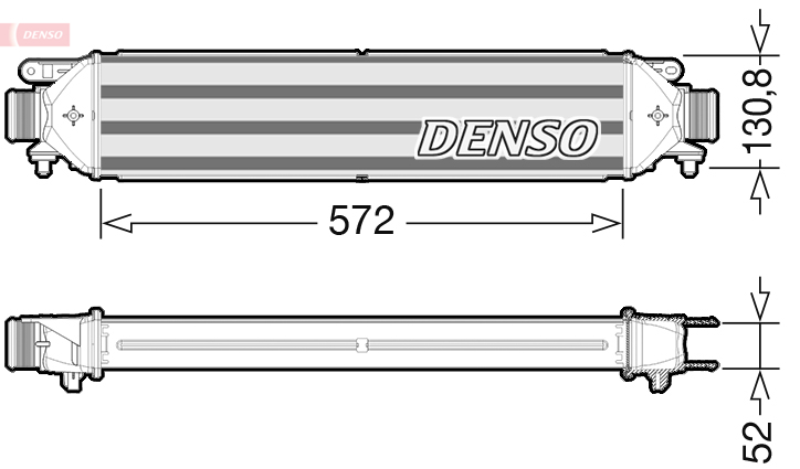 Interkoeler Denso DIT09103